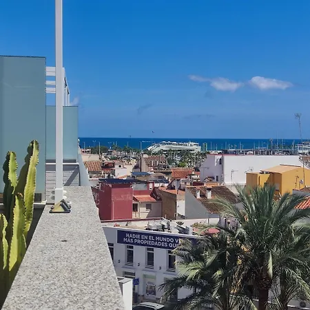דירה Atico Duplex Con Vistas Al Mar, Castillo Y Montana, Minima De 10 Noches